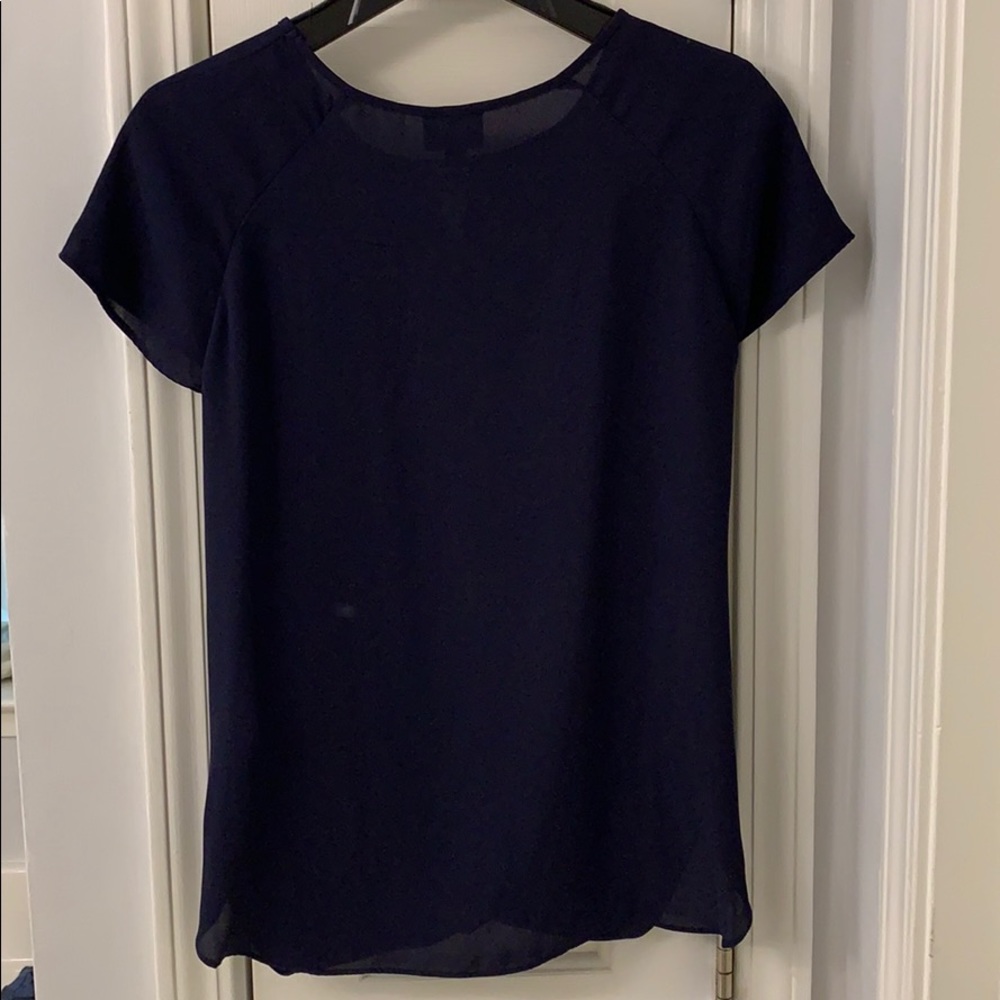 Navy Mossimo Top - Picture 4 of 6